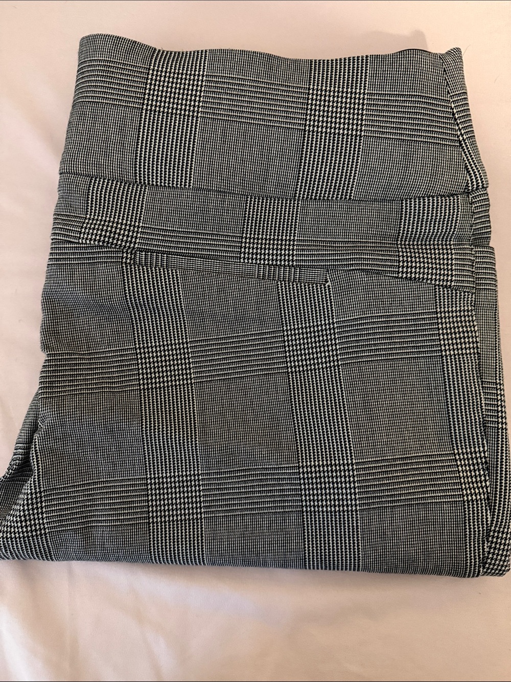 Apt. 9 Gray Glen Plaid Straight-Leg Ponte Capri Pants